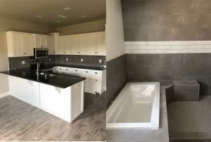 kitchen and bathroom remodels